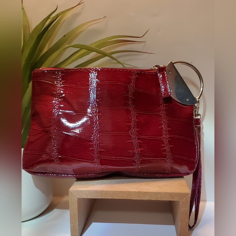 Patent Leather Wristlet